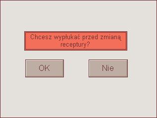 To wymaga wymiany lub całkowitego napełnienia zbiorników materiału przy każdej dostawie materiału oraz zresetowania stanów napełnienia do stanu maksymalnego.