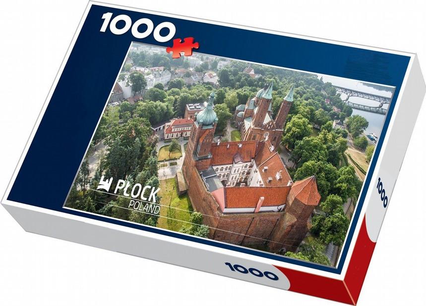 Część:4 I. Układanka typu puzzle w ilości 500 sztuk 1.Pudełko typu wieko-denko Wymiar: min.350 x 250 x 50 mm Materiał: tektura min. 1,2 mm + kreda mat min.115g Druk: CMYK 4/0 + folia mat 2.