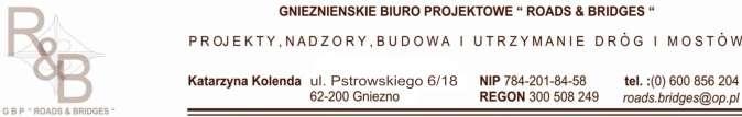 SZCZEGÓŁOWE SPECYFIKACJE TECHNICZNE Dla Budowa dróg gminnych wraz z niezbędną infrastrukturą techniczną oraz budową kanalizacji deszczowej - miejscowość Dominowo ul. Rzemieślnicza, Rolna i Wierzbowa.