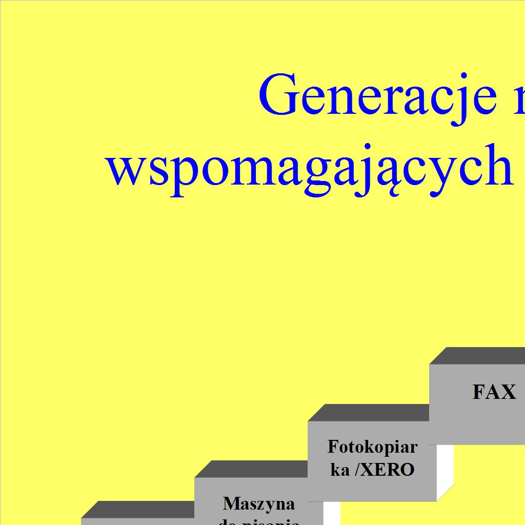 Formy pracy z papierem paperless office tworzenie dokumentów rozdzielanie poprawianie