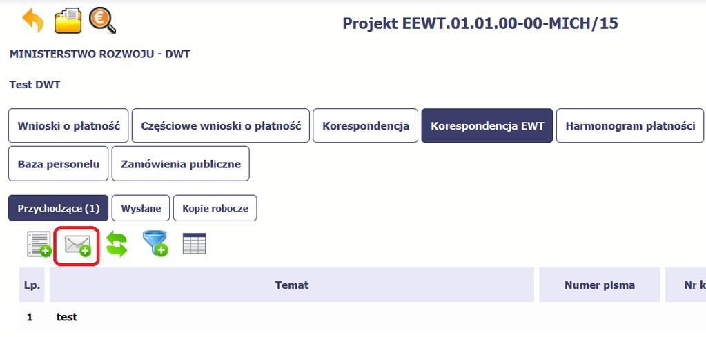 Aby rozpocząć tworzenie wiadomości,