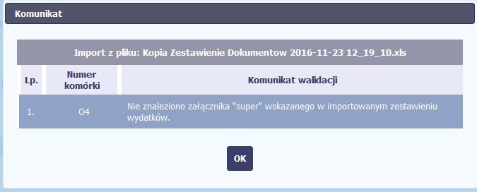 Niniejsze pole funkcjonuje pomocniczo, a Instytucja Zarządzająca RPO WK-P wymaga, abyś wszystkie