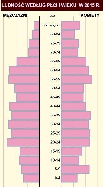 STRUKTURA PŁCI I WIEKU Struktura płci mieszkańców gminy Józefów nad Wisłą charakteryzuje się zdecydowanie większym udziałem kobiet.