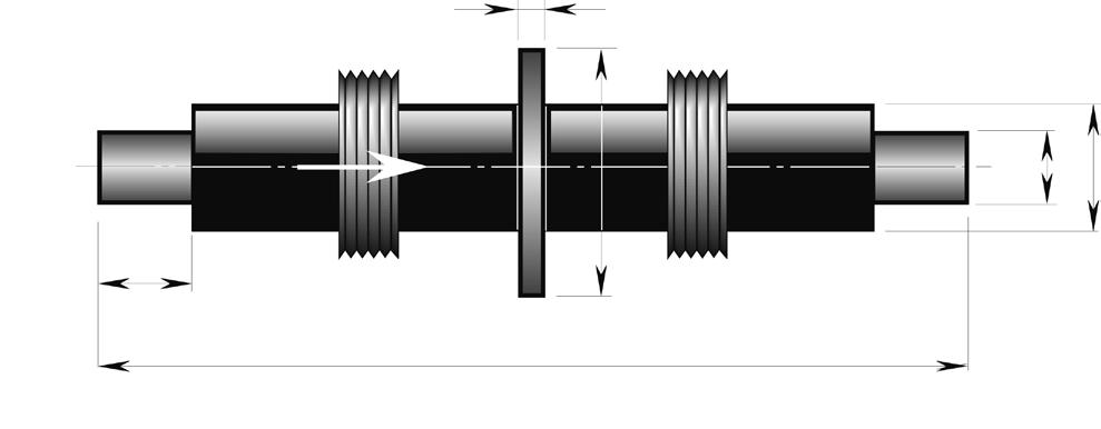 MANT system rur preizolowanych Punkt stały separacja termiczna i elektryczna (dla wszystkich grubości izolacji) 6.