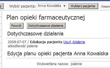 Każdy cel terapeutyczny oznacz jako nieosiągnięty (pole 'Czy cel został osiągnięty'), dopóki nie został osiągnięty; przy zapisywaniu planu opieki cel terapeutyczny z nim związany oznacz jako NIE