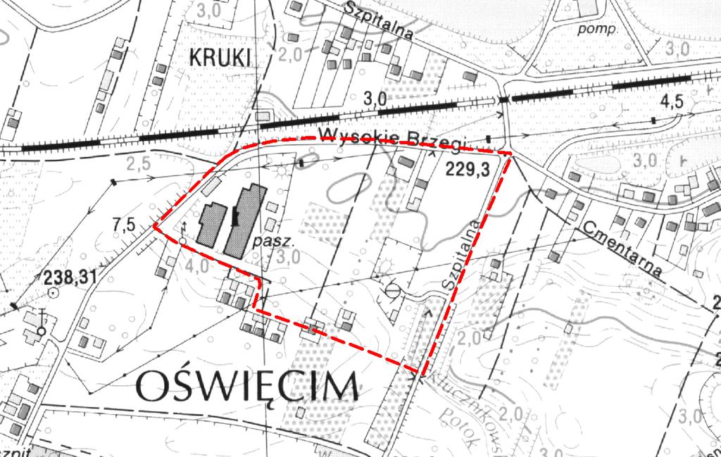 Tytuł opracowania: PROGNOZA ODDZIAŁYWANIA NA ŚRODOWISKO ZMIANY MIEJSCOWEGO PLANU ZAGOSPODAROWANIA PRZESTRZENNEGO DLA TERENU POŁOŻONEGO W OŚWIĘCIMIU OBEJMUJĄCEGO PÓŁNOCNĄ