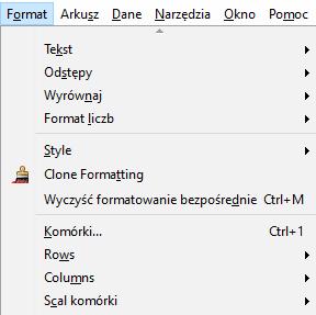 W wyświetlonym oknie Formatuj komórki w polu szerokość z listy wybierz 2 pkt 5.