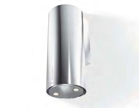 Okapy dekoracyjne 99 WH Flow-Flow Gloss CHARAKTERYSTYKA Wykończenie Sterowanie Oświetlenie Filtry przeciwtłuszczowe Średnica wylotu powietrza Szerokość