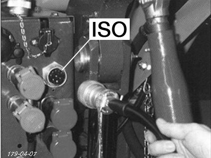 ISOBUS TERMIN L Warianty Obs uga z terminalem ISO-Control Kalkulator roboczy z dodatkowym uk adem scalonym ISO Joystick Pulpit obs ugi ISO-Control ISO-Bus adapter