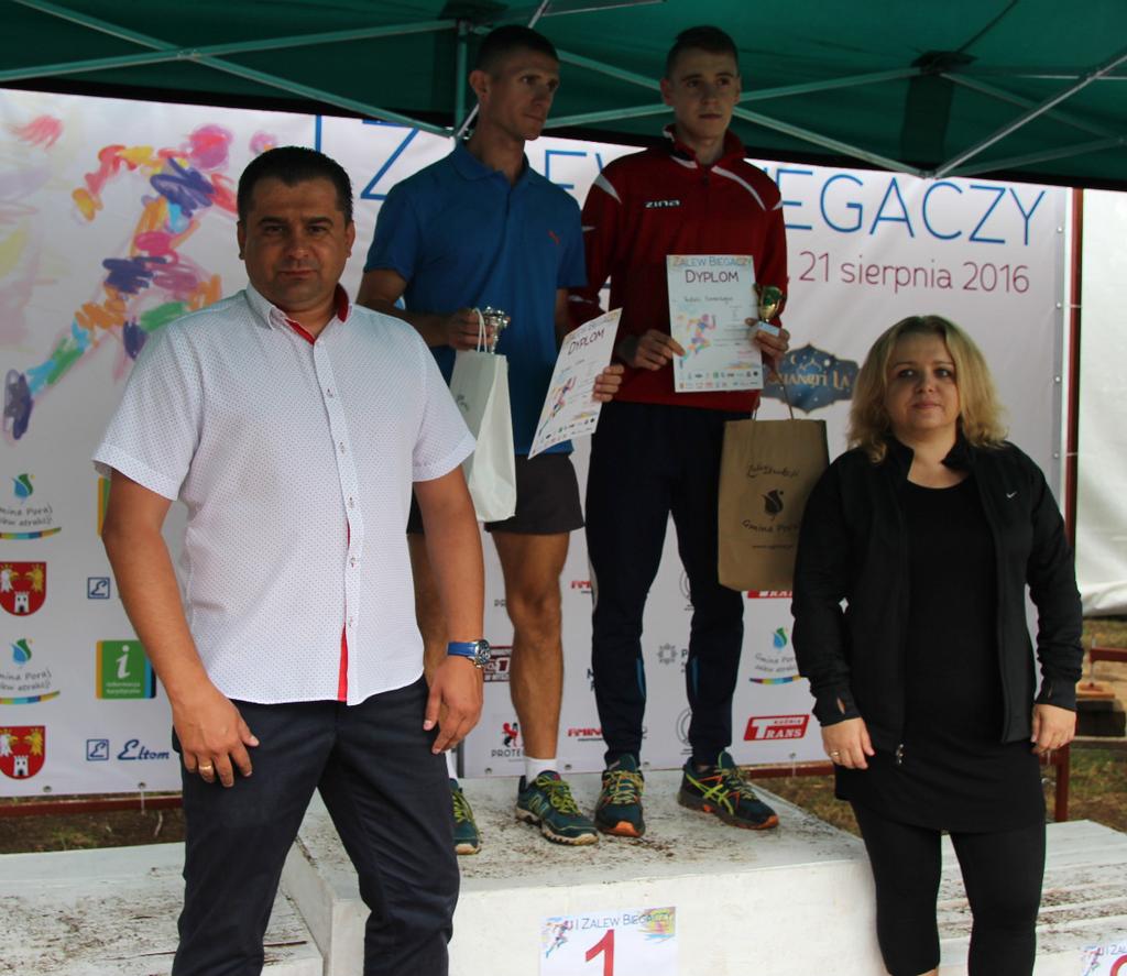 Bieg Główny 12,5 km - kategoria K30: I miejsce: Tamara Koczur (00:56:32) II