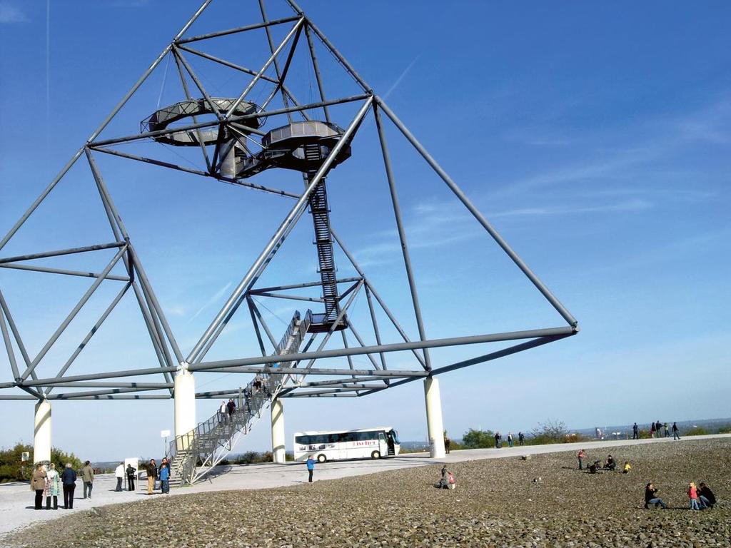 Tetraeder z platformy widokowej