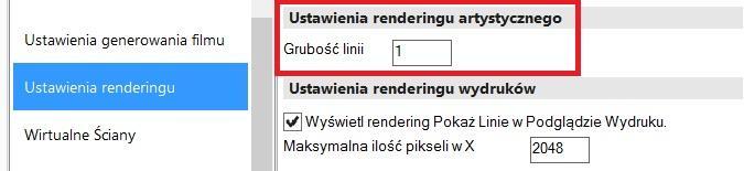 Trzy spośród standardowych renderingów zostały stworzone specjalnie do zastosowania w późniejszych etapach tworzenia projektu, podczas końcowych prezentacji dla klientów i do tworzenia wysokiej