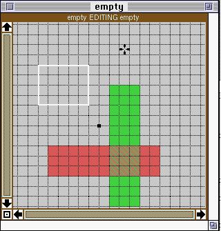 Edytor Magic interfejs użytkownika Okno graficzne Cursor Cursor Box określa obszar wypełniany warstwą Okno komend Przyjmuje komendy tekstowe