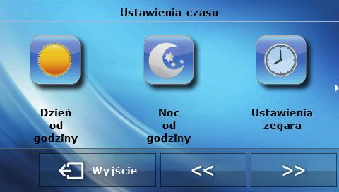 VI.a.7) Tryb harmonogram 1..9 W trybie tym temperatura zadana jest określana przez użytkownika dla poszczególnych godzin (punkt Ustawienia harmonogramów).