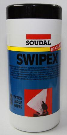 Soudal swipex - ściereczki czyszcząco odtłuszczające, 80szt.