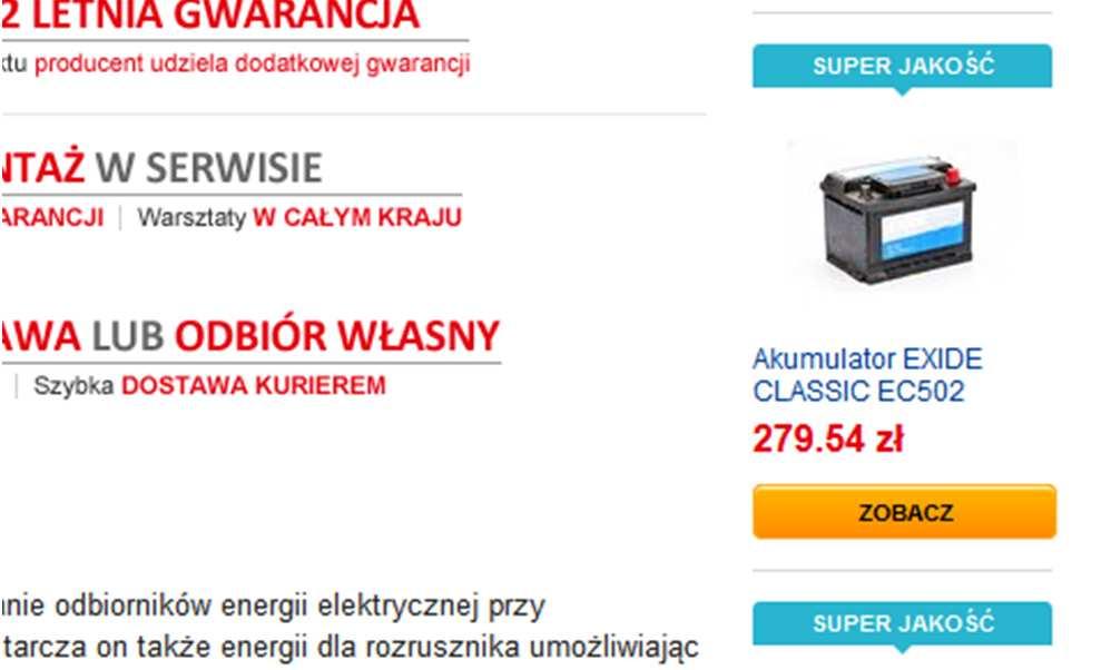 Wersja rozbudowana z możliwością połączenia z tłem, zakładką itp.