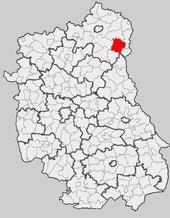 względem podziału fizycznogeograficznego (Kondracki 1978) gmina Tuczna znajduje się w obszarze prowincji: Niziny Polskiej, podprowincji: Polesie Zachodnie, makroregionu: Polesie Podlaskie oraz