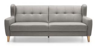 Sofa 3F (tkanina Endo 7709) TBORET: szer. / gł. / wys.