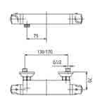 PLN Bateria wannowa regulator termostatyczny 74-02-00 4,00