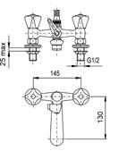 suwakowe ruchoma wylewka typ S Ø 8 mm długość L=30 mm