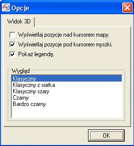 Obracanie wykresu Tryb służy do obracania wykresu 3D. Aby dokonać obrotu wykresu należy nacisnąć prawy klawisz myszy i poruszać odpowiednio myszą.