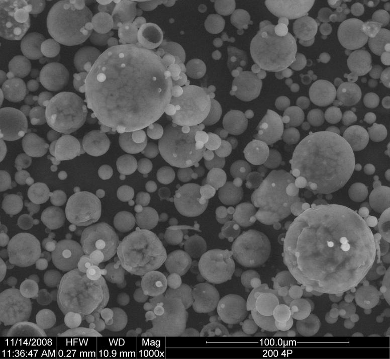 Profile of powders manufactured in a spray drying process of protein hydrolysate.