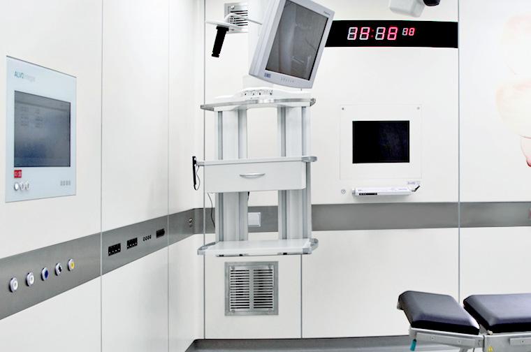 ALVO INTEGRA jest cyfrowym, otwartym na przyszłość systemem integracji sal operacyjnych, oferującym pełną integrację wszystkich urządzeń i zaawansowane funkcje zarządzania obrazem medycznym (z