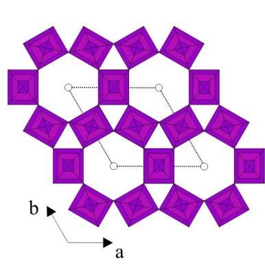 Struktury krystaliczne osnów przewodników elektronowych: struktury szkieletowe (WO 3 ) Struktury te są