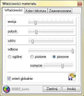 wystarczy wyszukać odpowiedni katalog ze zdjęciami na dysku komputera i otworzyć go tekstury użytkownika wyświetlą się pod teksturami standardowymi na drzewku katalogowym w polu Grupy materiałów, a