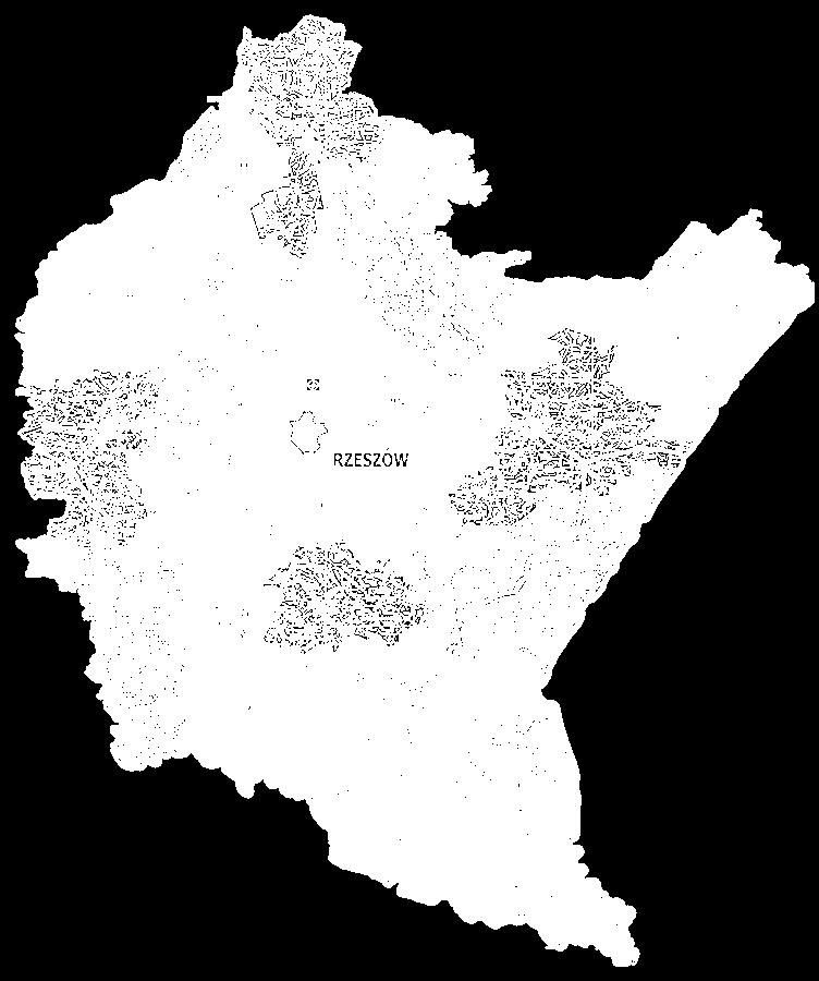 klasa G Łącznie 245,8 km 890,7 km Rejon Rzeszów Rejon Przemyśl Rejon