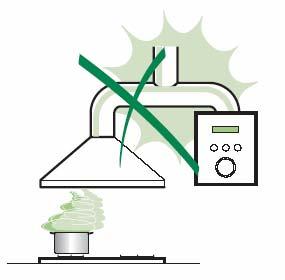 Prace montażowe oraz umiejscowienie i sposób podłączenia urządzenia do instalacji wentylacyjnych i elektrycznych musi odpowiadać obowiązującym przepisom prawa i normom, a w szczególności