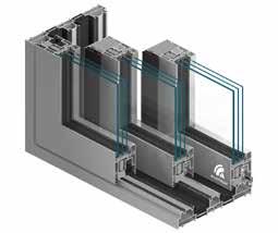 DRZWI TARASOWE HS aluminiowe OPIS DRZWI System drzwi tarasowych HS podnoszono-przesuwnych, jest idealną propozycją jako zabudowa łącząca pokoje lub ogrody zimowe ze środowiskiem zewnętrznym, stanowią