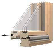 D R Z W I TA R A S O W E U P drewniane i drewniano-aluminiowe OPIS DRZWI Drzwi tarasowe UP umożliwiają nie tylko łatwe otwieranie oraz zamykanie, ale i uchylanie skrzydła balkonowego, dzięki czemu