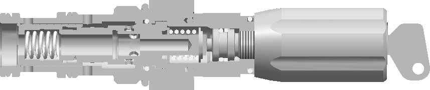 -drogowy regulator przepływu nabojowy typ UDUD10 WN10 do 1,5 MPa do 90 dm /min WK 20 90 06.