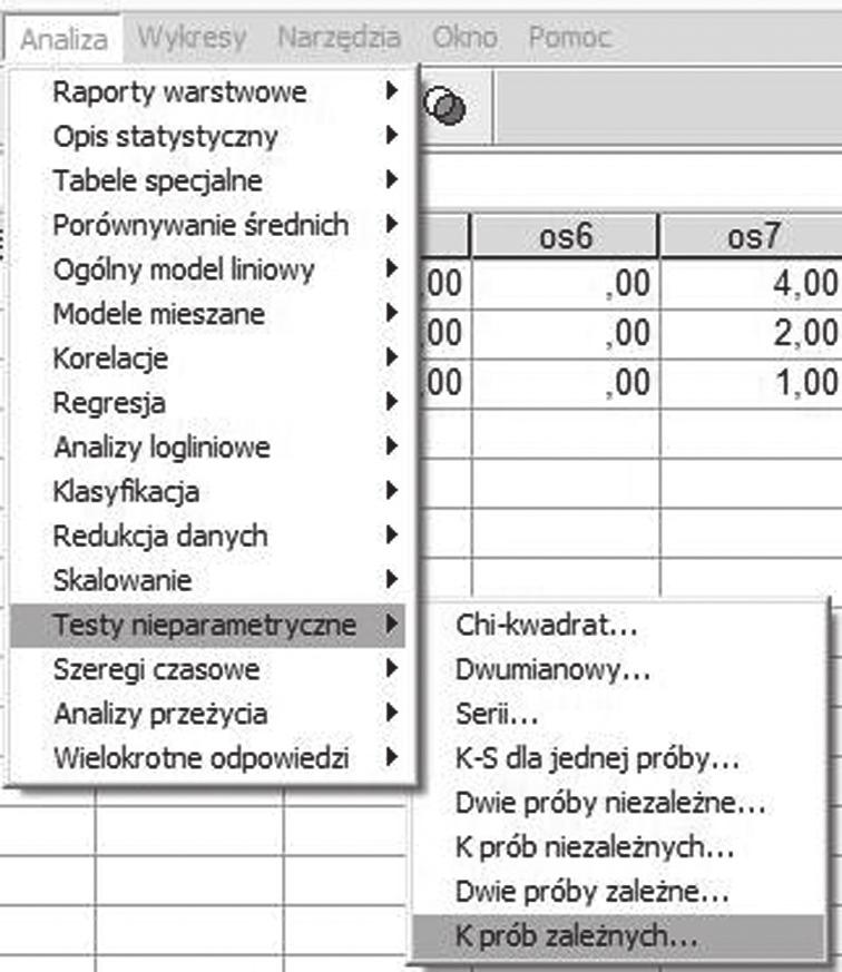 5. Jakich informacji o teście dostarcza testowanie? Każdy wiersz reprezentuje sędziego, a kolumny kolejne dzieci, których testy były oceniane.