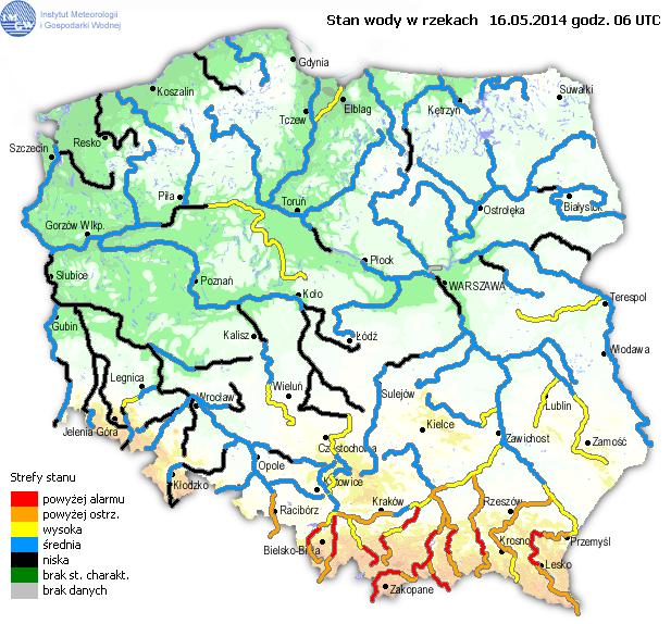 INFORMACJE HYDROLOGICZNO