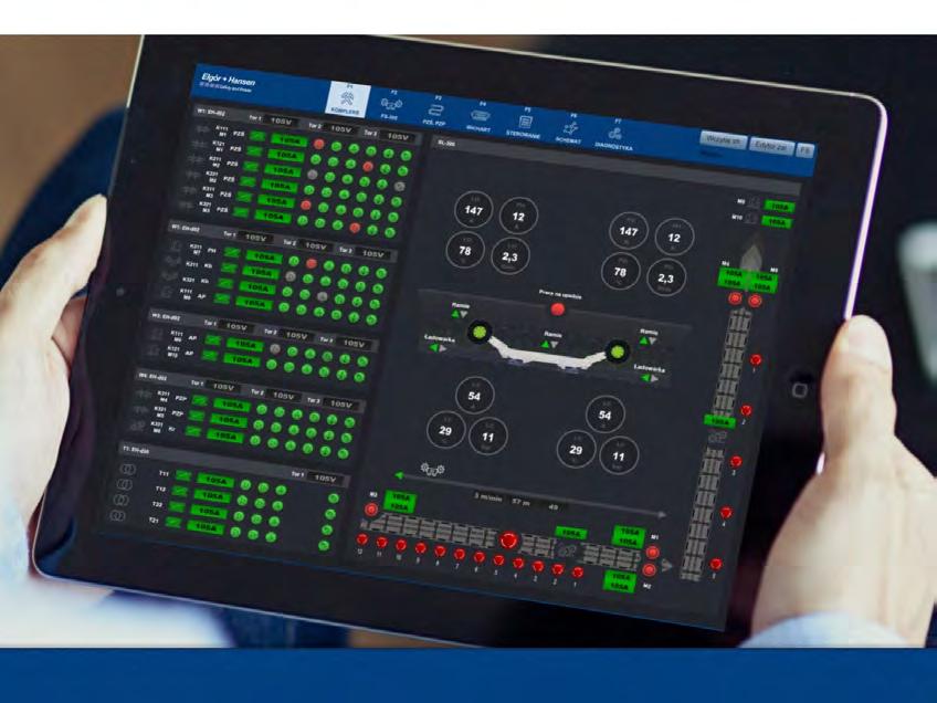 SUPERVISION, CONTROL, AUTOMATION AND VISUALIZATION SYSTEMS Elgor-Hansen offers automation systems, comprehensive longwall control and steering systems, data transmission and acquisition, archiving