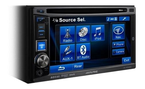 STEROWNIKI IPOD/USB IVE-W530BT Konsola multimedialna 2-DIN wydajny wzmacniacz 4 x 50 W odtwarzanie DVD±R/±RW/DivX/CD-R/-RW/WMA/MP3/AAC współpraca z iphone i ipod odtwarzanie filmów z ipod połączenie