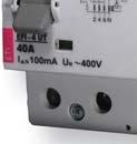 Wyłączniki różnicowoprądowe ochronne różnicowo-prądowe STI Wyłączniki różnicowoprądowe EFI-4 UT 0,03-0,5 Prądy znamiononowe 25-63