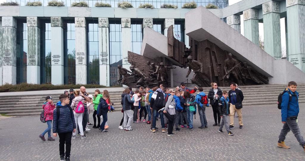 Wodzie, Palac Kultury i Nauki, skąd podziwialiśmy przepiękna panoramę