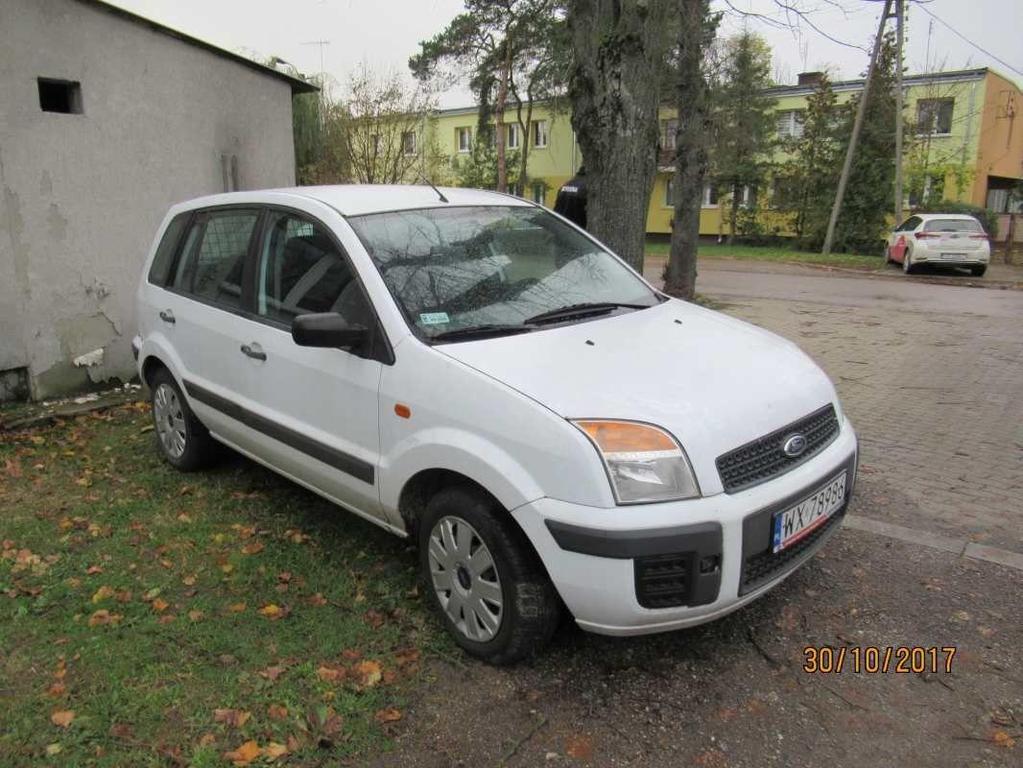 ciężarowy (na bazie osobowego) VIN: WF0UXXGAJU9G64830 Marka: FORD Nr rejestracyjny: WX78986 Model pojazdu: Fusion 1.