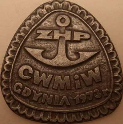 mm Zdobywcom Atlantyku s/y Odkrywca. ZHP CWMiW Gdynia 1973 r.