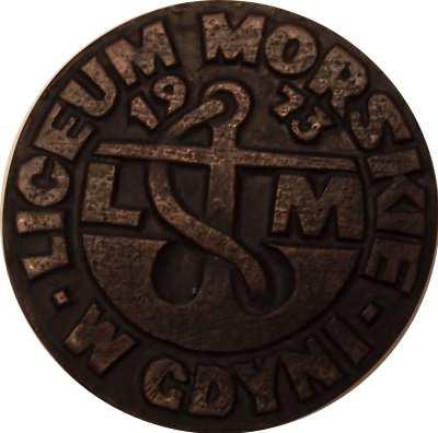 Odlewy w brązie, aluminium wykonała odlewnia Zarządu Portu Gdynia, 68 mm Liceum Morskie