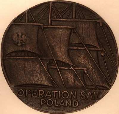 Gdynia, 114 x 118 mm Plakieta jednostronna -