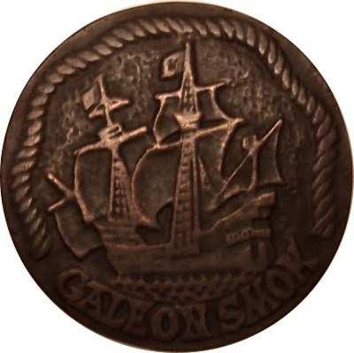 Odlewy w brązie wykonała odlewnia Zarządu Portu Gdynia, 61 mm Plakieta