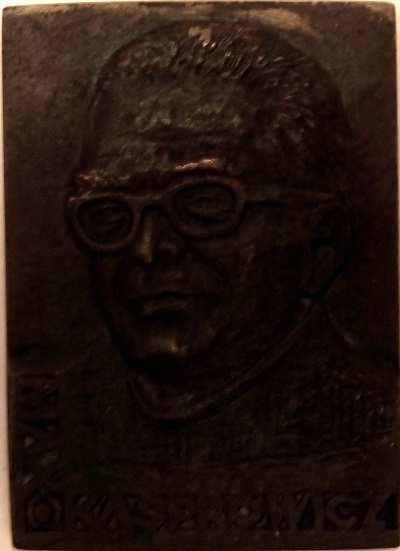 26 Kaz. Jurkiewicz 1930-1980. 50 lat na Darze Pomorza. Projekt, model - Józef Kawecki.