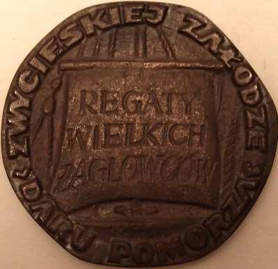 Regaty Wielkich Żaglowców. Zwycięskiej załodze Daru Pomorza.