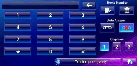 3.3.8 Preferencje Menu Preferencje pozwala na skonfigurowanie połączenia Bluetooth. Preferencje 1. Stuknij przycisk Telefon w głównym menu, a następnie przycisk Preferencje 2.