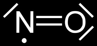 Tlenek azotu - Tlenek azotu jest wolnym rodnikiem (ma niesparowany elektron (łatwo reaguje z innymi wolnymi rodnikami (np.