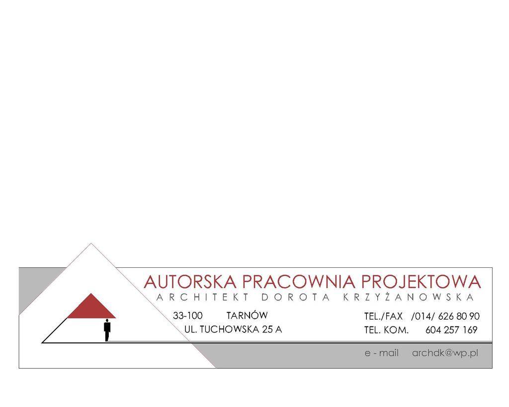 OPRACOWANIE OBIEKT PROJEKT BUDOWLANY CENTRUM WSI ZACZARNIE GMINA LISIA GÓRA, WOJ.